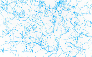 High-resolution abstract digital background featuring glowing black plexus of interconnected points and lines. Represents big data, neural networks, and futuristic technology. Ideal for AI, blockchain