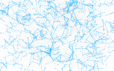 High-resolution abstract digital background featuring glowing black plexus of interconnected points and lines. Represents big data, neural networks, and futuristic technology. Ideal for AI, blockchain
