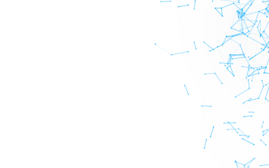 High-resolution abstract digital background featuring glowing black plexus of interconnected points and lines. Represents big data, neural networks, and futuristic technology. Ideal for AI, blockchain