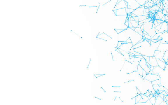 High-resolution abstract digital background featuring glowing black plexus of interconnected points and lines. Represents big data, neural networks, and futuristic technology. Ideal for AI, blockchain