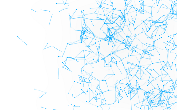 High-resolution abstract digital background featuring glowing black plexus of interconnected points and lines. Represents big data, neural networks, and futuristic technology. Ideal for AI, blockchain