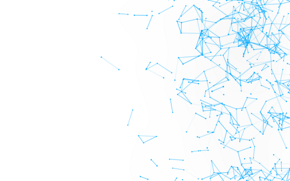 High-resolution abstract digital background featuring glowing black plexus of interconnected points and lines. Represents big data, neural networks, and futuristic technology. Ideal for AI, blockchain