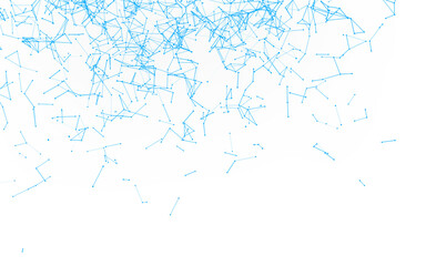 High-resolution abstract digital background featuring glowing black plexus of interconnected points...
