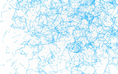 High-resolution abstract digital background featuring glowing black plexus of interconnected points and lines. Represents big data, neural networks, and futuristic technology. Ideal for AI, blockchain