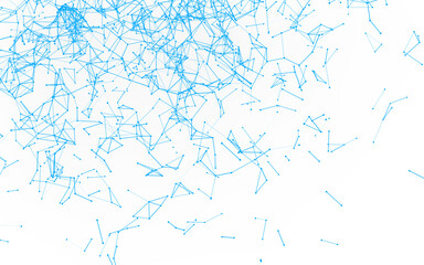 High-resolution abstract digital background featuring glowing black plexus of interconnected points and lines. Represents big data, neural networks, and futuristic technology. Ideal for AI, blockchain