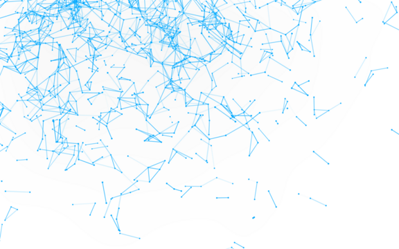 High-resolution abstract digital background featuring glowing black plexus of interconnected points and lines. Represents big data, neural networks, and futuristic technology. Ideal for AI, blockchain