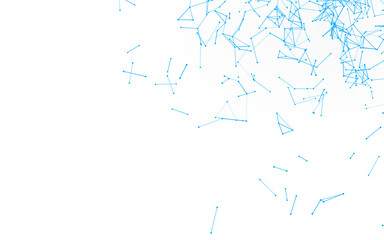 High-resolution abstract digital background featuring glowing black plexus of interconnected points and lines. Represents big data, neural networks, and futuristic technology. Ideal for AI, blockchain