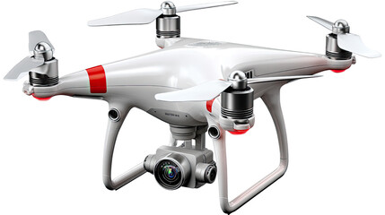 Drone aerial camera: A sleek, high-tech drone, equipped with a cutting-edge camera, ready to capture breathtaking aerial perspectives and stunning videography.