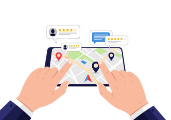 Customer engagement through online reputation management and local search optimization driving business growth