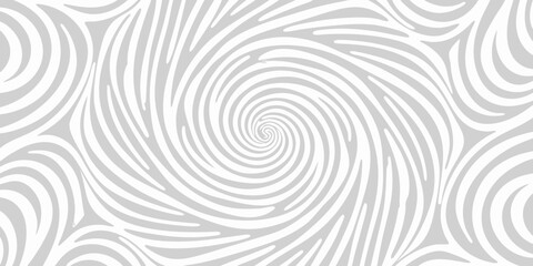 Abstract swirling white lines on a light gray background
