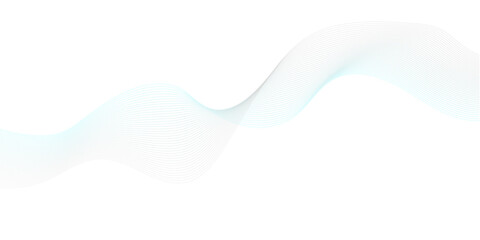 Fototapeta premium Trendy geometric background of smooth wave blend lines. Vector illustration for banners, posters, covers. Abstract modern design, Abstract background vector.