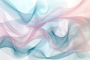 Abstract pastel flowing fabric design