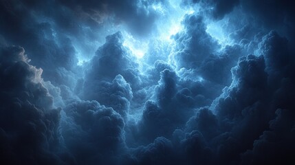 Storm clouds, dramatic sky