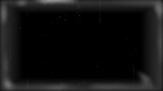 vintage nostalgic retro spooky horror film grain noise texture black and white noir movie background 4K