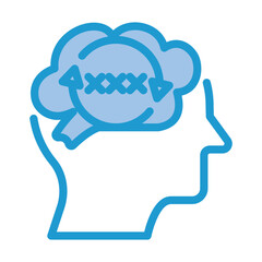 Hypersexual Mental Health Awareness Concept