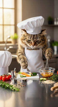 Naklejki Chef Cat - Culinary Creator 