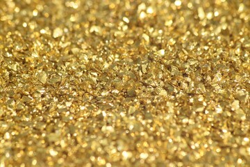 Image of tiny pieces of gold.