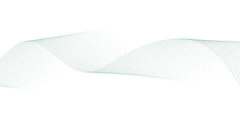 Abstract wave element for design. Digital frequency track equalizer. Stylized line art background. Vector illustration. Wave with lines created using blend tool. Curved wavy line, smooth stripe.