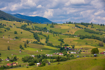Bukovina, Romania – Scenic Carpathian Landscape and Painted Monasteries