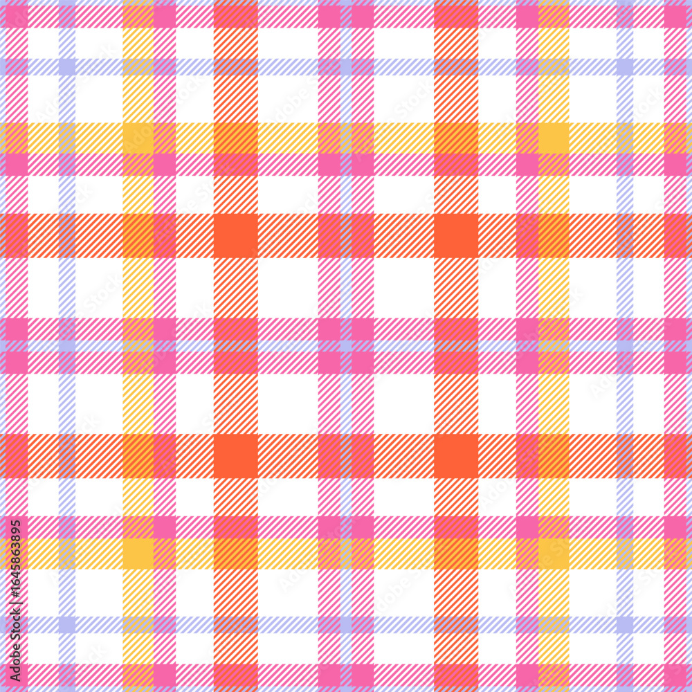 Poster plaid seamless pattern. check line. repeating tartan checks design. repeated scottish stripe flannel