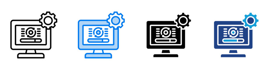 Update icon set multiple style collection