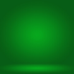 Abstract smooth green background layout design,studio,room, web template ,Business report with smooth circle gradient colorm business concept