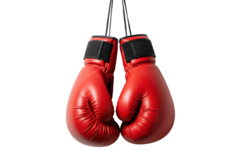 Boxing match action gym sports equipment indoor competitive spirit. Cut out png