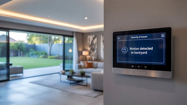 Smart Home Automation System: Modern House Control Panel