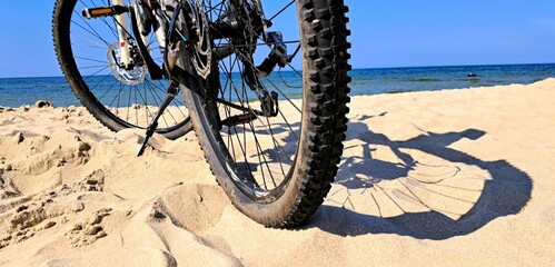 plaża stegna sztutowo rowerem morze bałtyckie poland polska kąty rybackie pod krynica morska jantar mikoszewo
