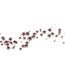 Elegant rose gold stars on white background. Perfect for invitations, cards, and more.