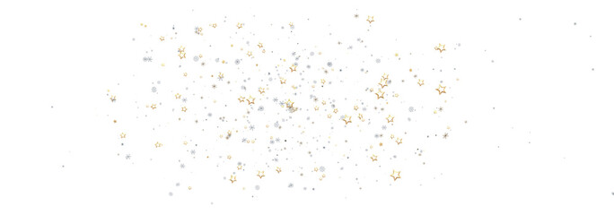 Sparkling star confetti. Festive, magical design. Perfect for holidays, celebrations, and more.