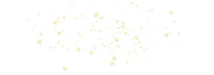 Sparkling gold stars on white. Perfect for celebrations, holidays, and more!