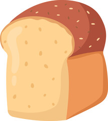 Loaf of bread, whole wheat bread