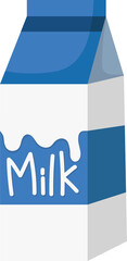 Blue Milk Carton