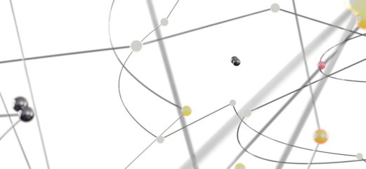 Stock photo of an abstract network connection.  Ideal for technology, communication, and global concepts.