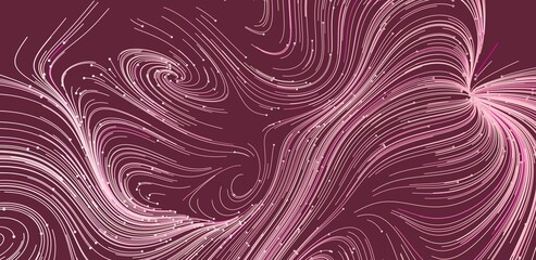 Stylish abstract background with pink swirling lines. Perfect for modern designs.