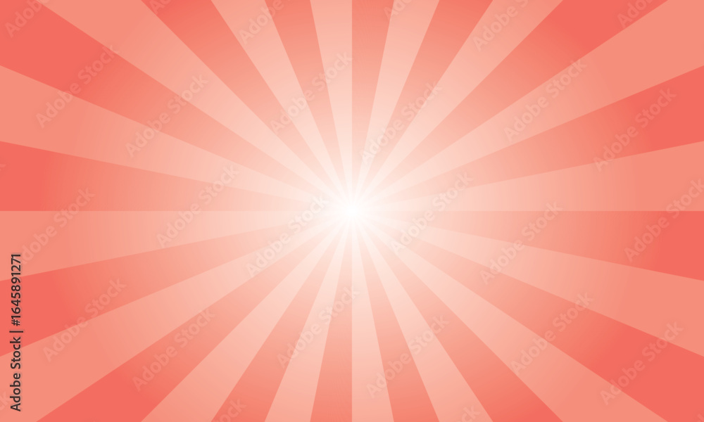 Poster bittersweet red sunburst background. abstract rays texture background. sunburst background with red 