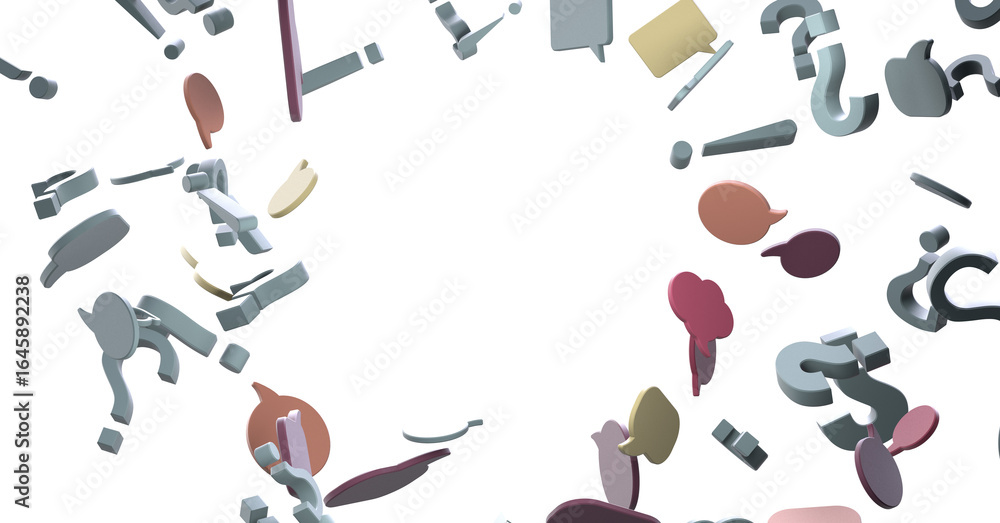 Poster express envelope and parcel abstract technology background. business quantum internet network commun