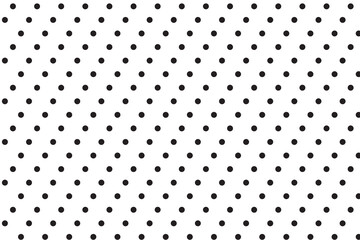 Tiny polka dot pattern. Small size randomly scattered dots texture. Celebration confetti background. Black artistic doodle sketch tiny dots seamless surface design.