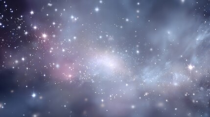 Obraz premium A dreamy, starlit expanse of outer space.