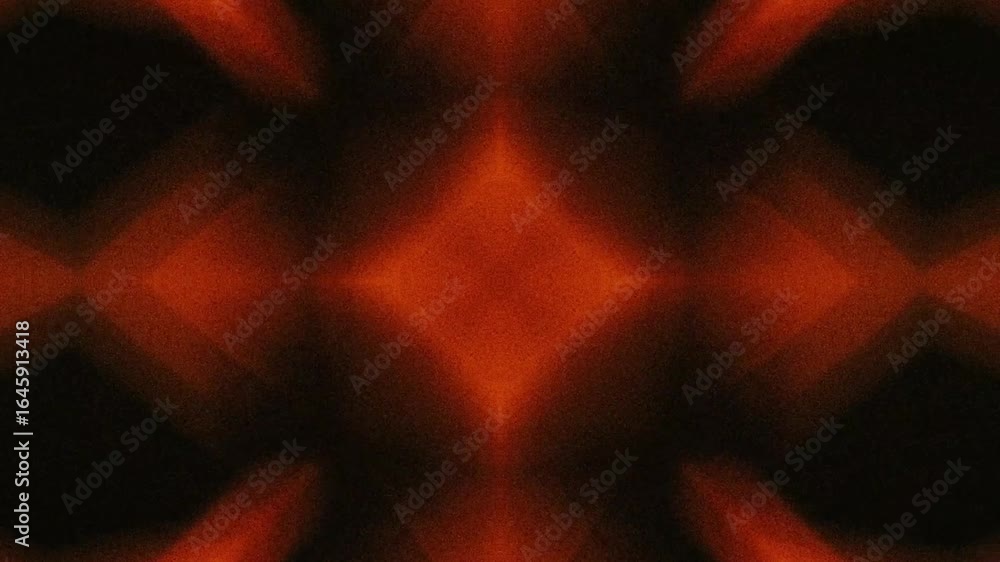 Poster vibrant abstract orange gradient motion blur background with dynamic symmetrical patterns creating e