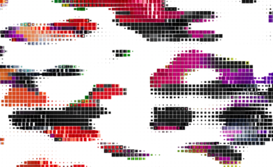 Vibrant pixelated texture.  Great for websites, banners, and digital art.