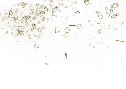 Stars - stars background, sparkle lights confetti falling. magic shining Flying christmas stars on night