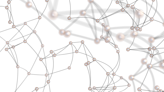 Stock photo of abstract network connections. Ideal for technology, connection, and communication concepts.