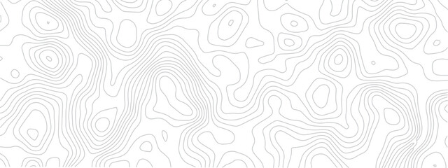 Contemporary Abstract Topographic Map with Geometric Lines and a Clean Modern Grid Layout on a White Background
