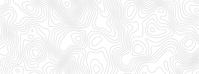 Contemporary Abstract Topographic Map with Geometric Lines and a Clean Modern Grid Layout on a White Background
