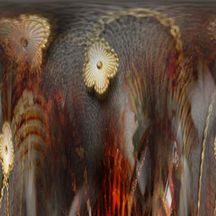 Colorful fashion print leopard designs.Fabric fashion pattern.Wave textile print design,illustration.Fractal colorful pattern.Print pattern illustration.New season fabric print.Textile fashion pattern