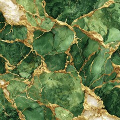 Abstract marble pattern with gold veins (2)