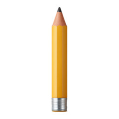 Yellow pencil with a black tip