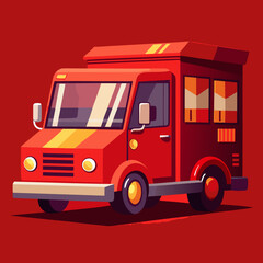 vector illustration of a bus
